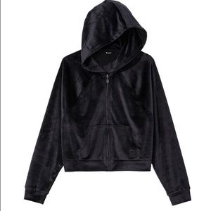 Velour Full Zip Hoodie Victoria secret